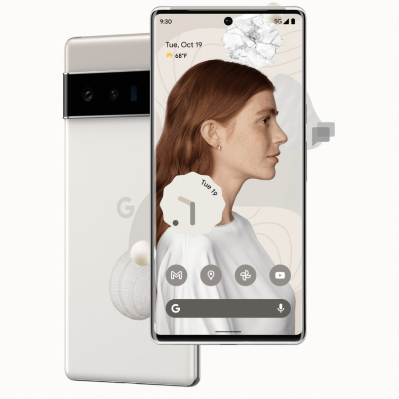 Pixel 6 Pro – wyświetlacz i bateria