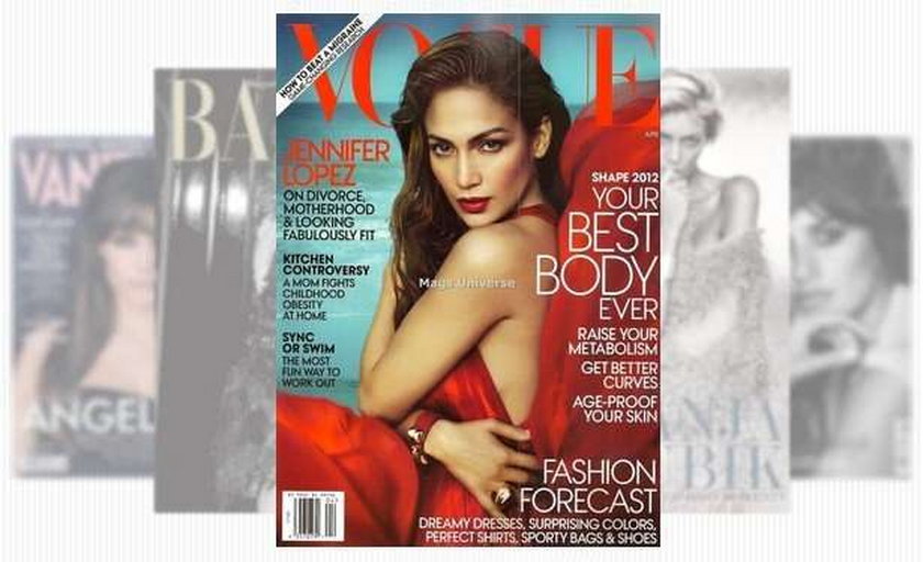 Jennifer Lopez Vogue kwiecień 2012