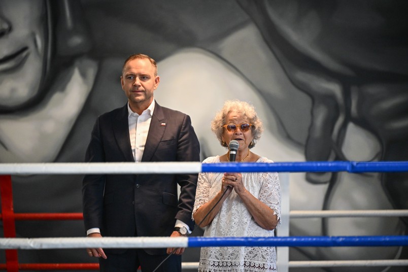Prezydent Karol Nawrocki kilka dni po zaprzysiężeniu wszedł do ringu [FOTO]
