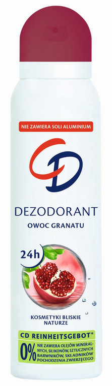 Dezodorant CD o zapachu owocu granatu