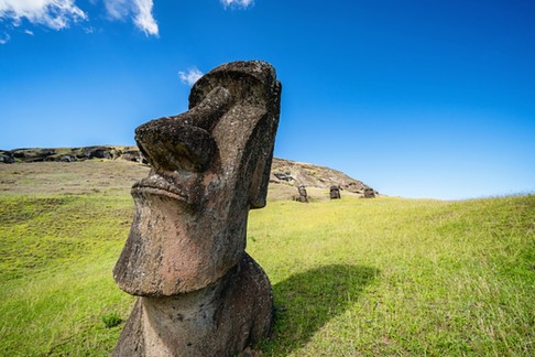 Moai Rano Raraku Easter Island Statue Rapa Nui