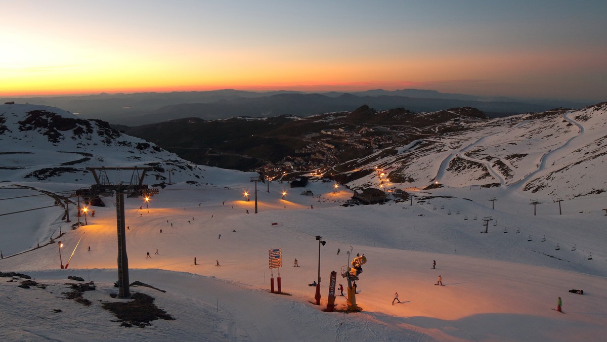 Stoki w górach Sierra Nevada