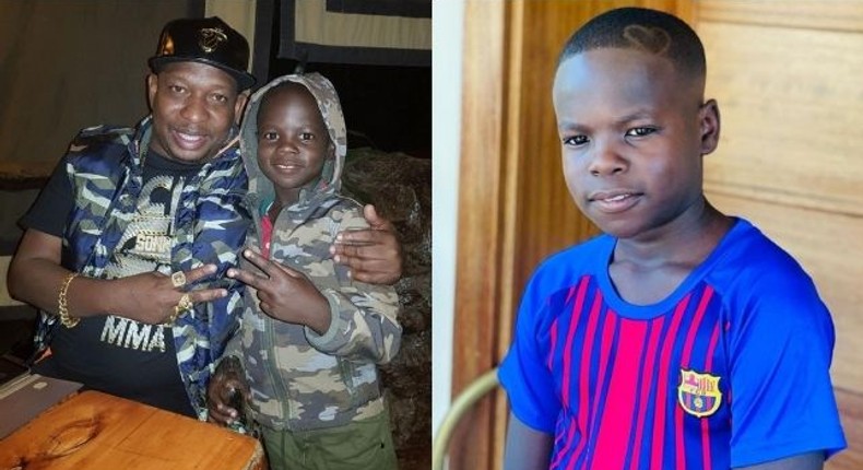 Mike Sonko celebrates son Satrine Osinya as he turns 10 