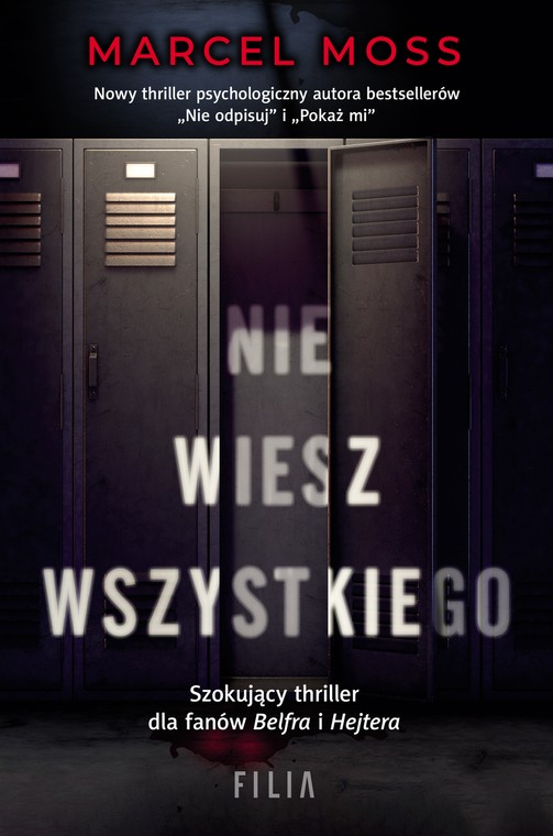 Marcel Moss, "Nie wiesz wszystkiego": okładka książki