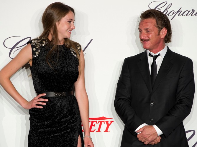 Shailene Woodley i Sean Penn
