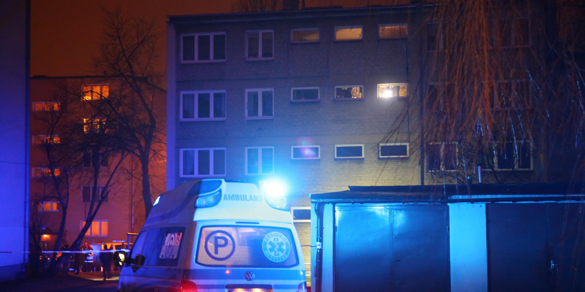 Wybuch w mieszkaniu w Łodzi. Trzy osoby zostały ranne