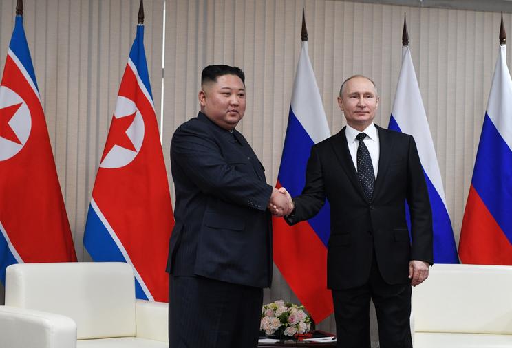 Putyin szorosabbra fűzné az Oroszország és Észak-Korea kapcsolatát. Üzent Kim Dzsongunnak. / Fotó: Northfoto