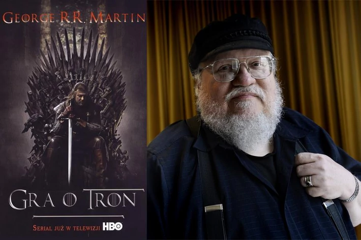 12. George R.R. Martin - 9,5 mln dol. (ex aequo)