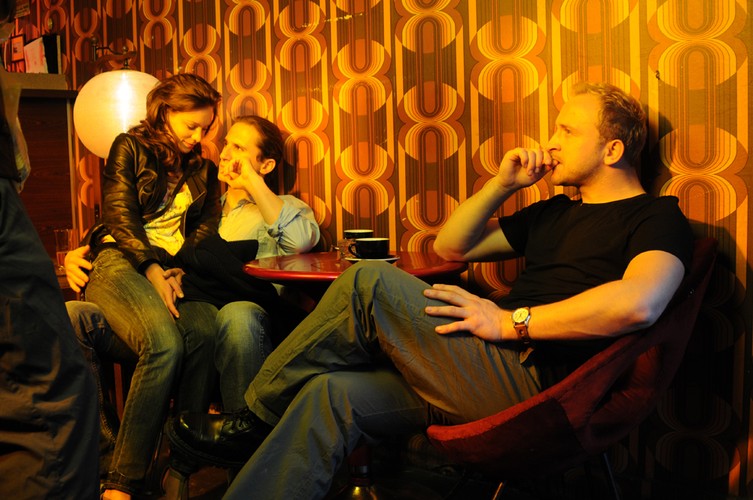 Sambor Czarnota, Magdalena Boczarska i Borys Szyc w filmie 'Ixjana'