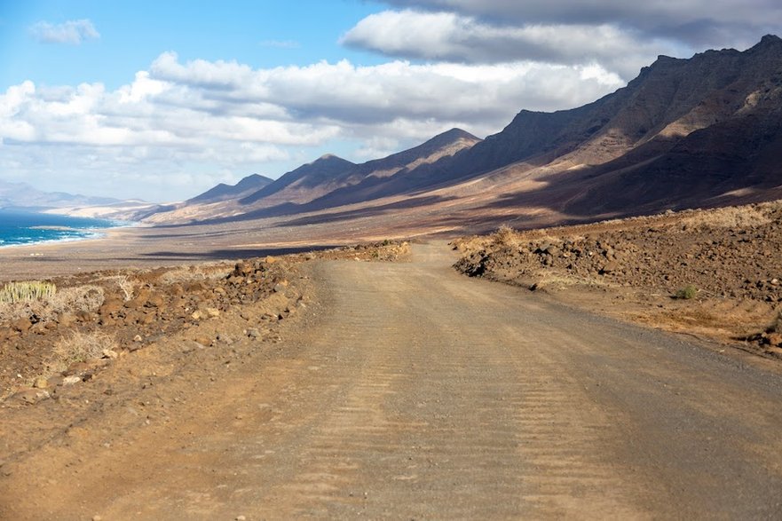 Fuerteventura - droga do Cofete