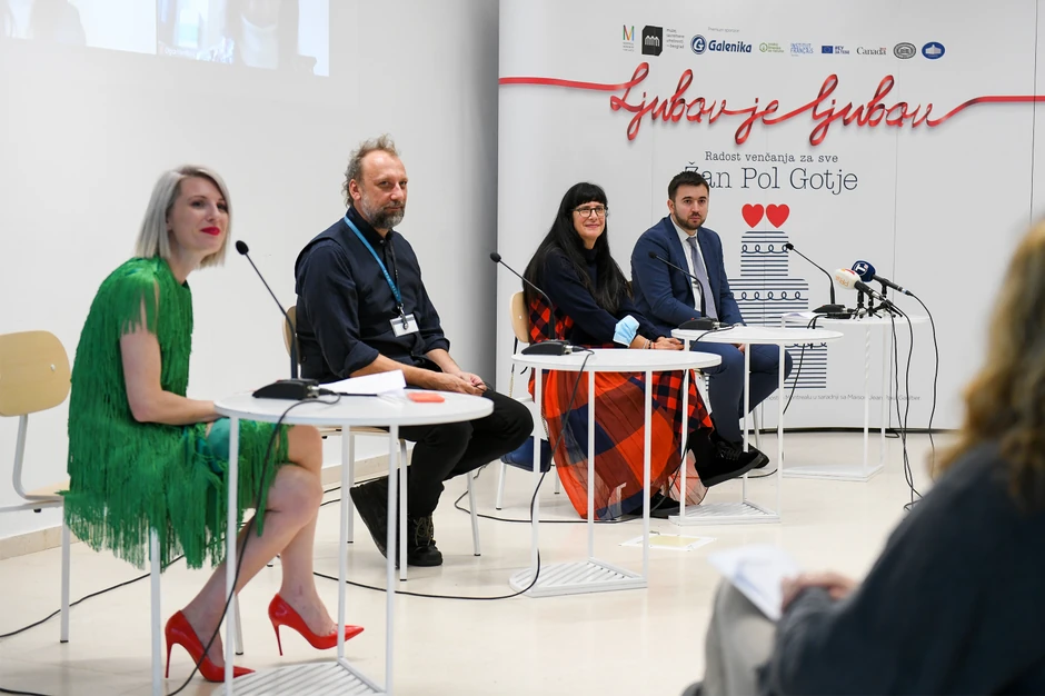 Predstavljanje izložbe u MSUB