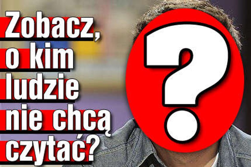 Zobacz, o kim ludzie nie chcą czytać?