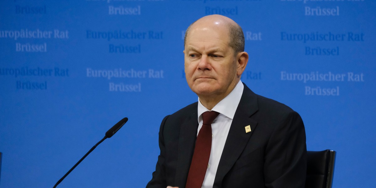 Olaf Scholz, kanclerz Niemiec.