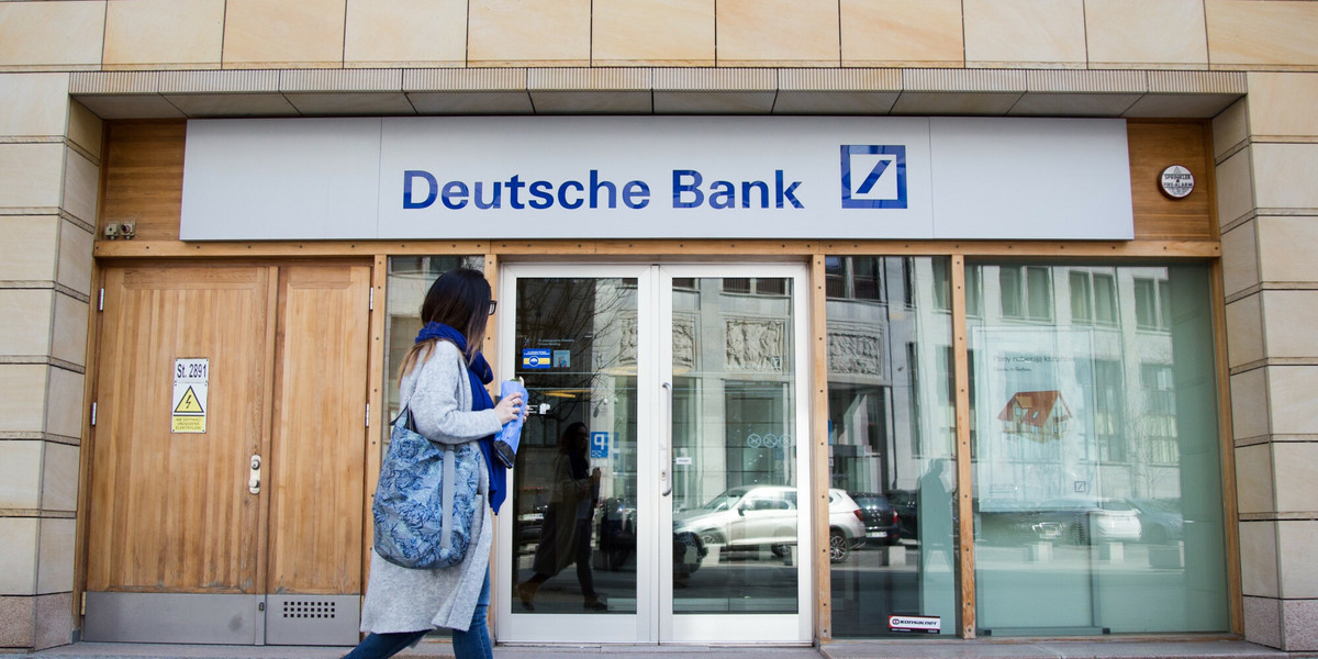 Deutsche Bank zwolni informatyków w Rosji.