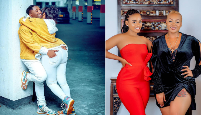 Rayvanny, Paula Kajala and Frida Kajala