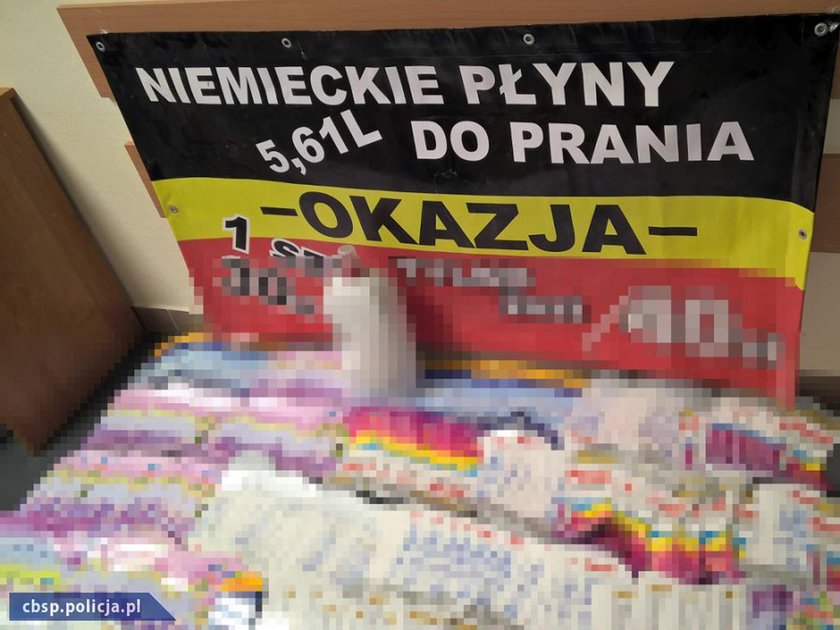 Podrabiali chemię z Niemiec