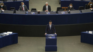 Przemowa Morawieckiego w Parlamencie Europejskim. Fala komentarzy