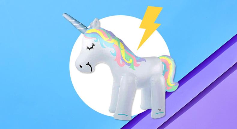 You Need This Unicorn Sprinkler This Summer