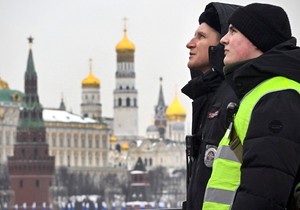 Ruska policija kod Kremlja