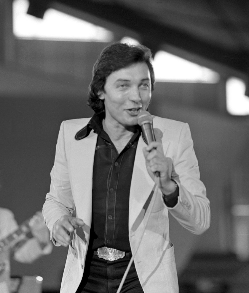  Karel Gott na festiwalu Bratysławska Lira w 1976 roku