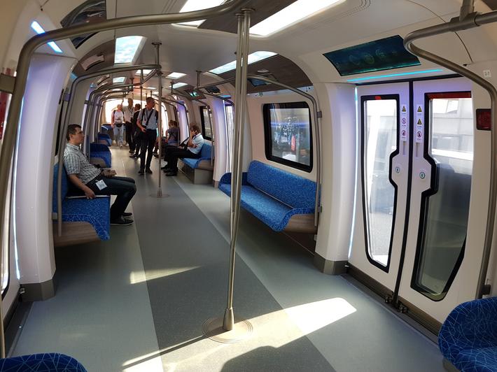 CRRC zaprezentowało na InnoTrans wagon metra Cetrovo
