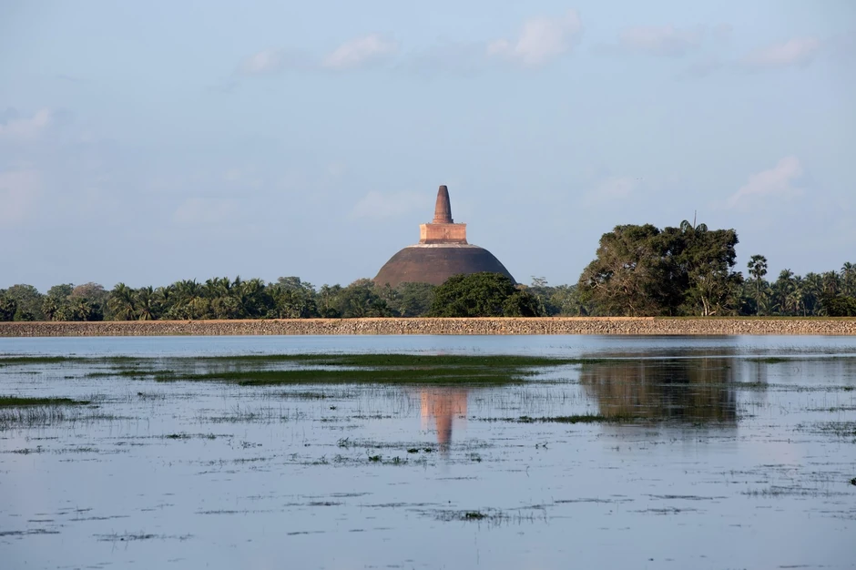 Stupa Džetavanaramaja u drevnom gradu Anuradapura na Šri Lanki