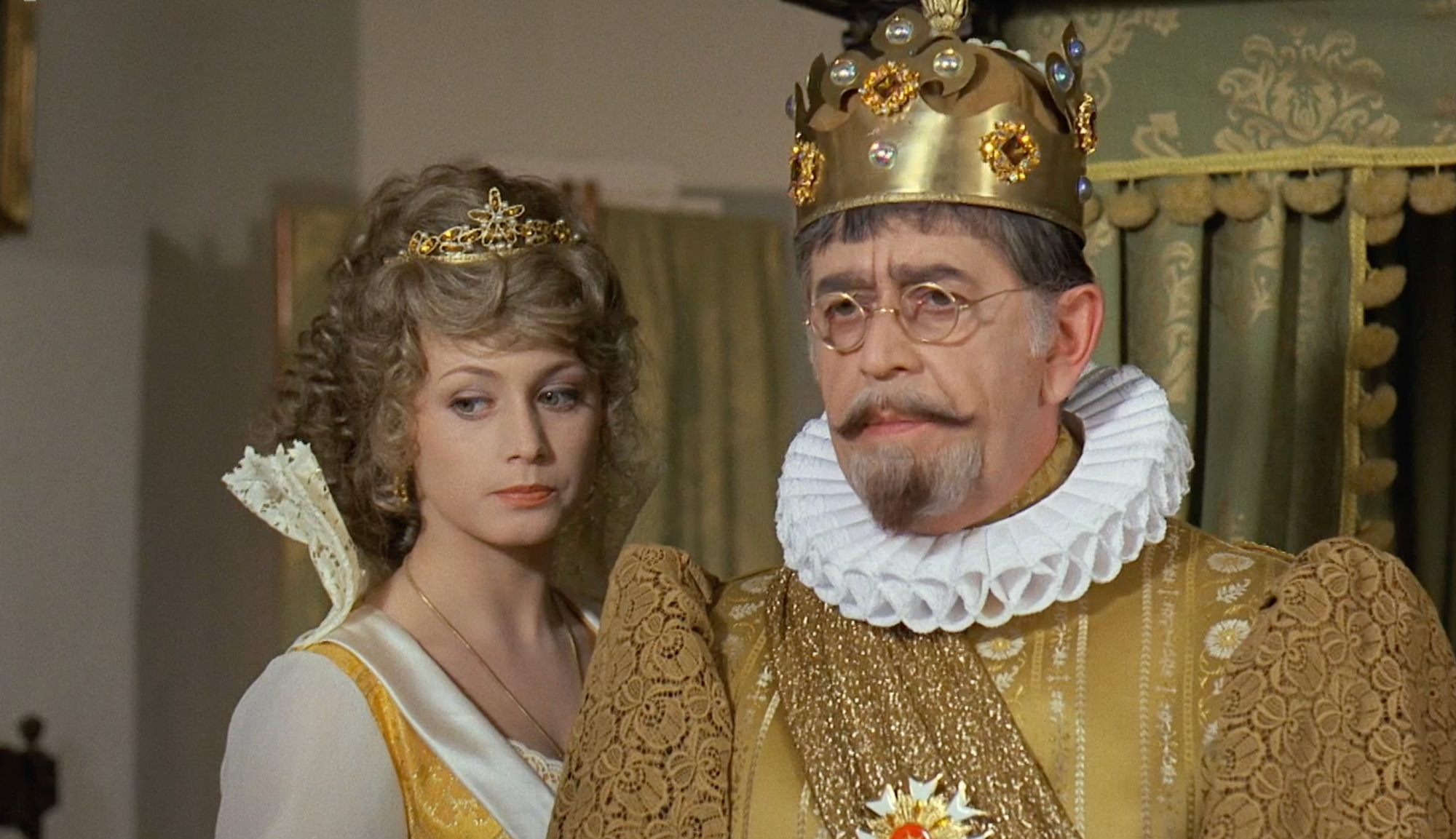 Jana Nagyová s Vlastimilom Brodským v seriáli Arabela.