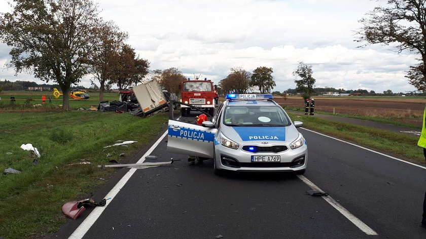 Tragiczny wypadek w pobliżu Szlichtyngowa