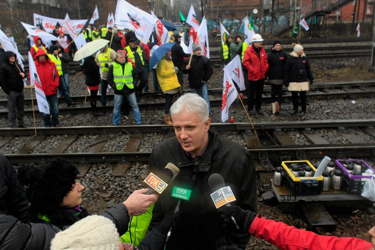 Dominik Kolorz, przewodniczący śląsko-dąbrowskiej Solidarności