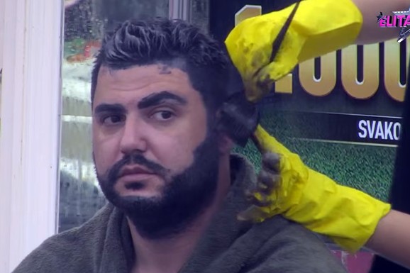 ŠOK PROMENA ASMINA PRED STANIJIN ULAZAK U "ELITU 9" Ofarbao kosu, obrve, brkove i bradu: Ne sluti šta mu se sprema, a rešio da se transformiše