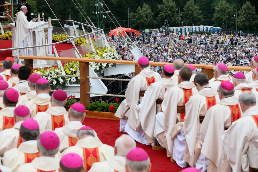 Urodziła podczas papieskiej mszy. Tak dziękuje Franciszkowi