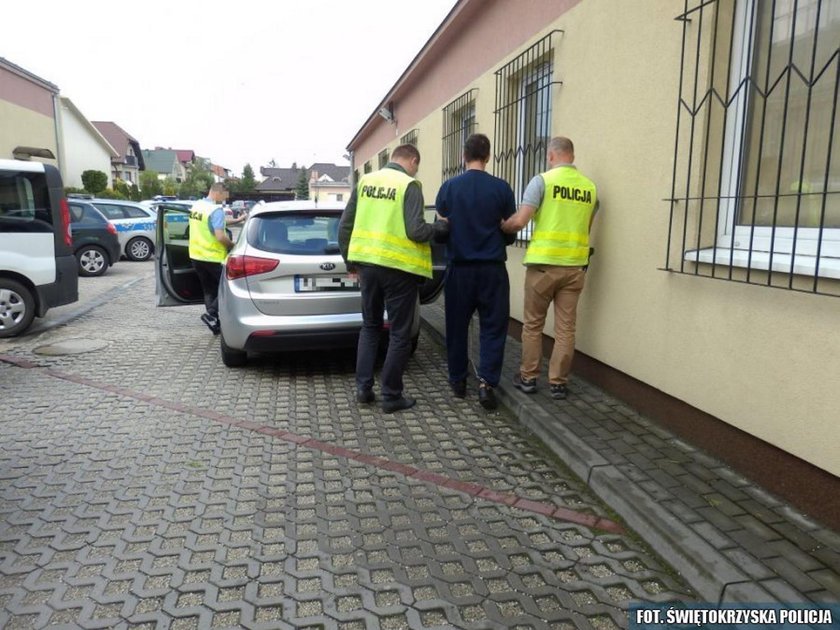 Radny zaatakował nożem policjanta