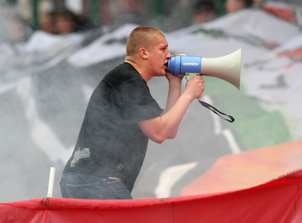 To on uderzył piłkarza Legii. Dostał zakaz stadionowy