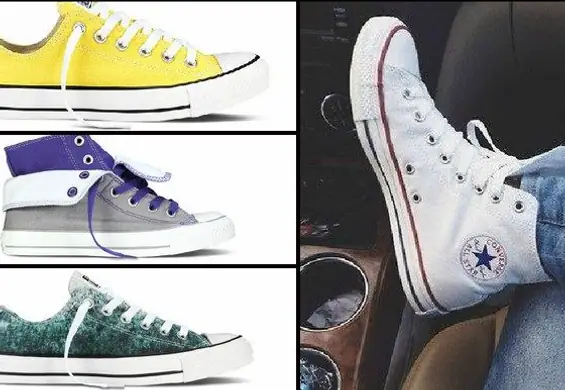 Niezawodne, ukochane trampki Converse. 10 najlepszych modeli na wiosnę 2015