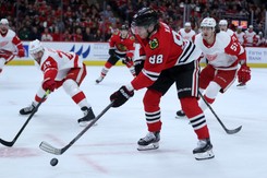 Liga NHL: 400 goli Patricka Kane'a. 'Czerwone Skrzydła' rozgromione