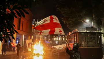 Wybory w Gruzji w cieniu 312. dnia protestów. Próba obalenia rządu"