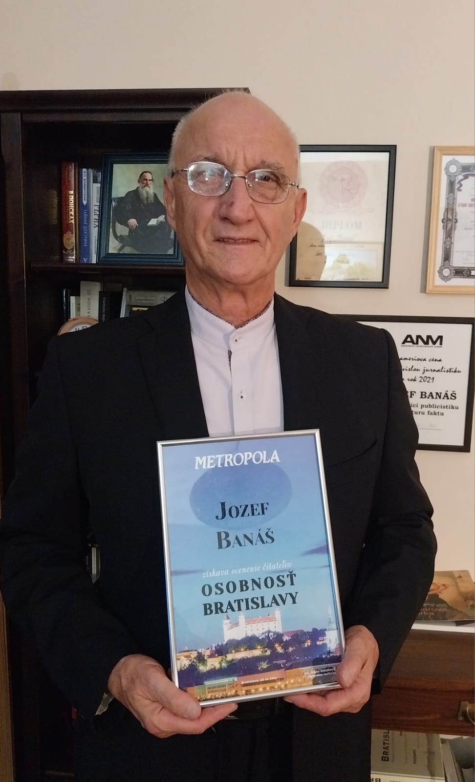 Spisovateľ Jozef Banáš.