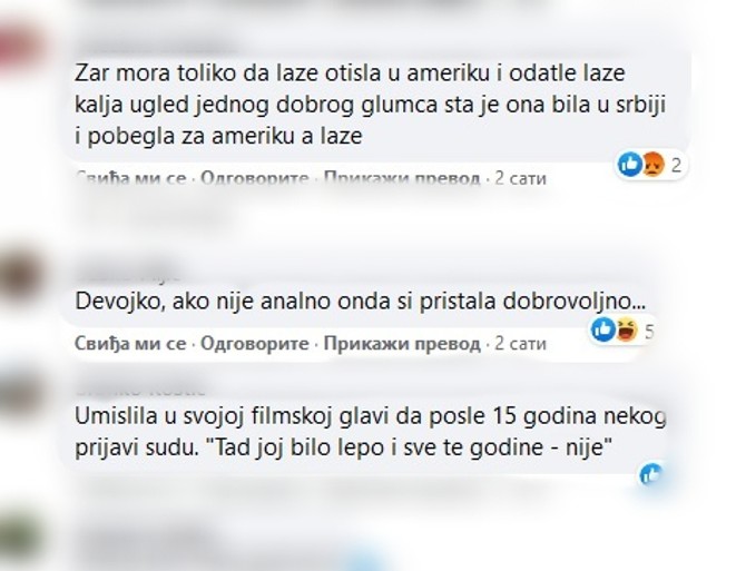 Komentari sa društvenih mreža
