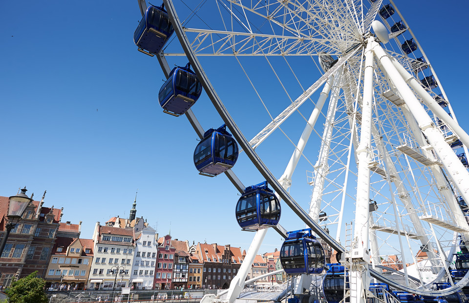 GDAŃSK STARE MIASTO KOŁO WIDOKOWE (koło widokowe)