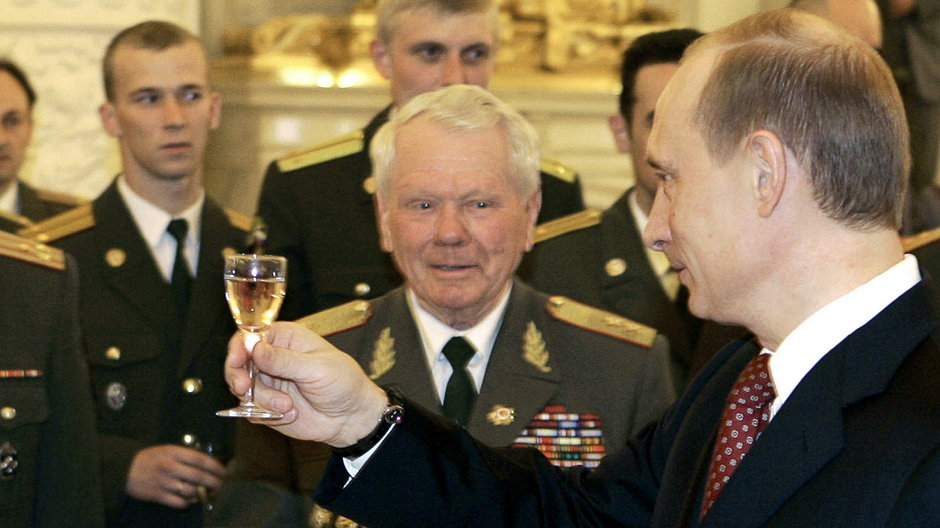 Władimir Putin. Kreml. Rosja. 2005 r.