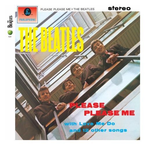 The Beatles na okładce 'Please Please Me'