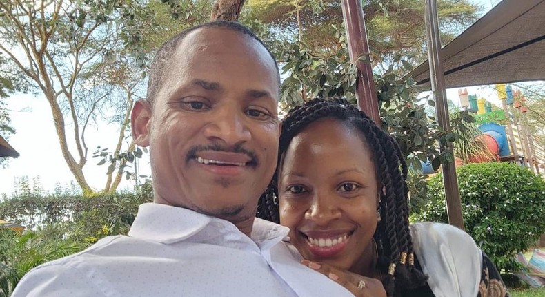 Babu Owino & wife Frida Ongili