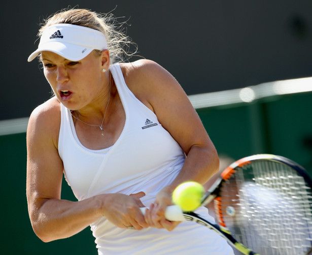 Wimbledon: Caroline Wozniacki odpadła z turnieju
