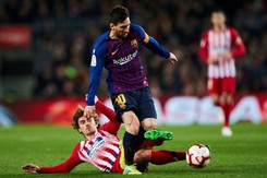 Messi i Suarez 'załatwili' Atletico w końcówce. Costa 'wyleciał' z boiska już w pierwszej połowie [WIDEO]