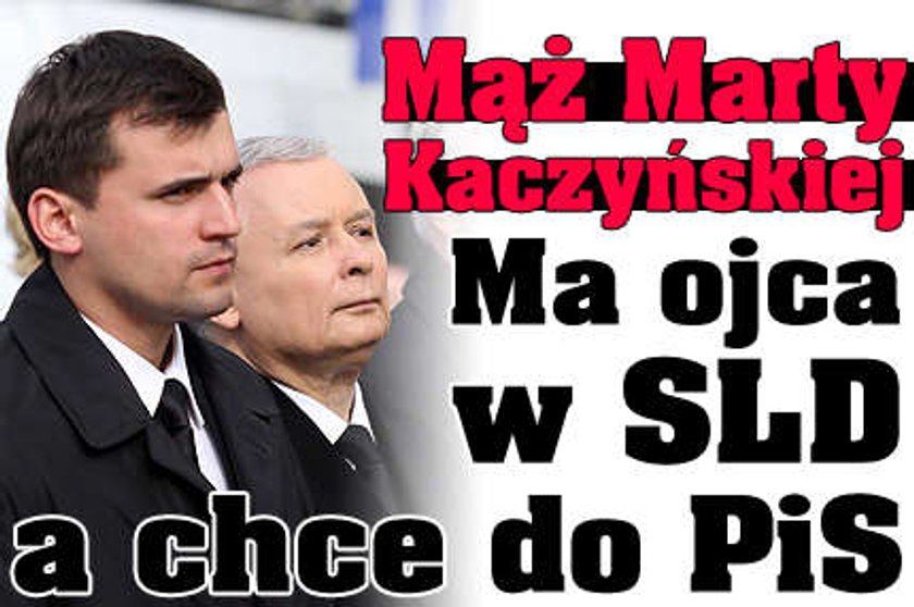 Mąż Marty Kaczyńskiej chce do PiS!