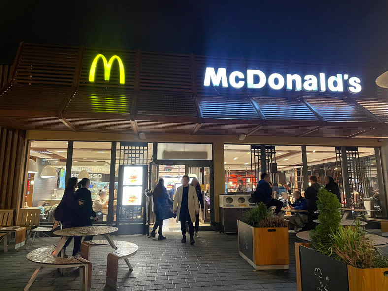 Tłumy w McDonald’s