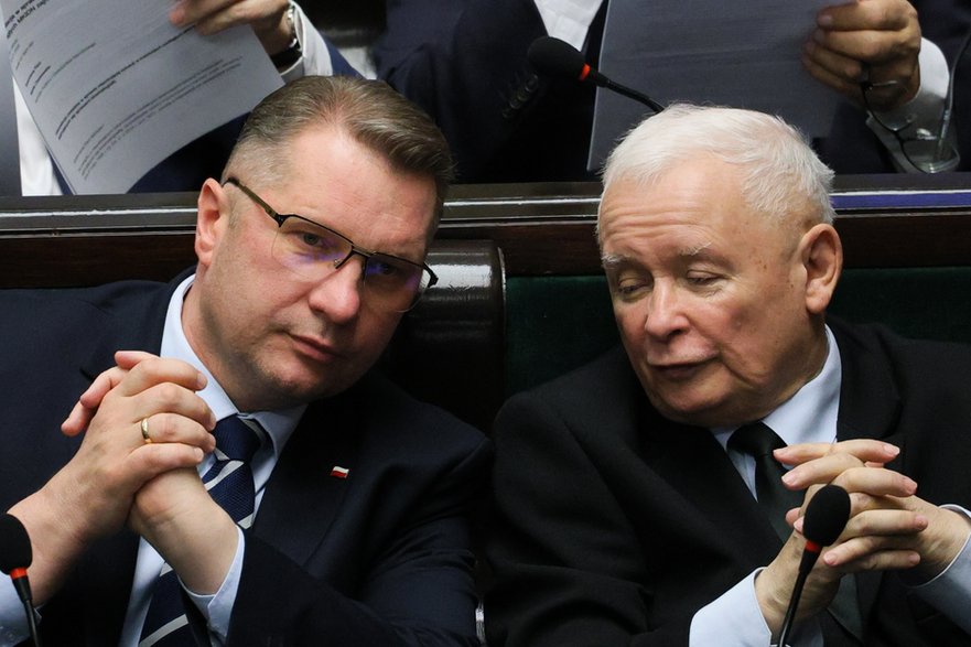 Przemysław Czarnek i Jarosław Kaczyński