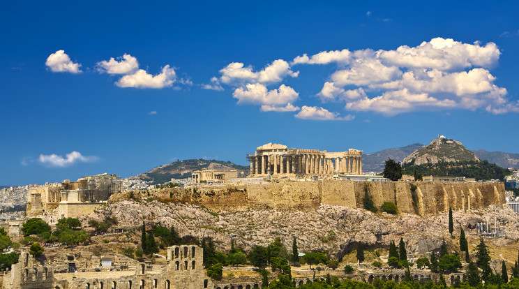 Az Akropolisz veszélyes a meleg miatt / Illusztráció: Shutterstock