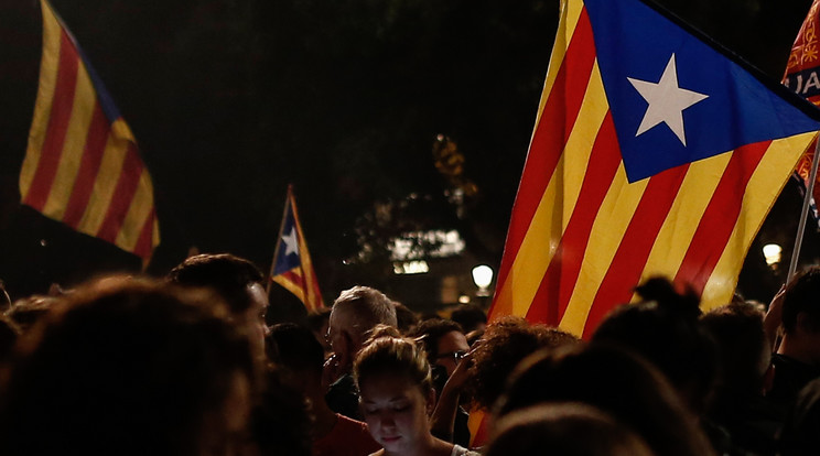 Vége a véres katalán népszavazásnak /Fotó:AFP