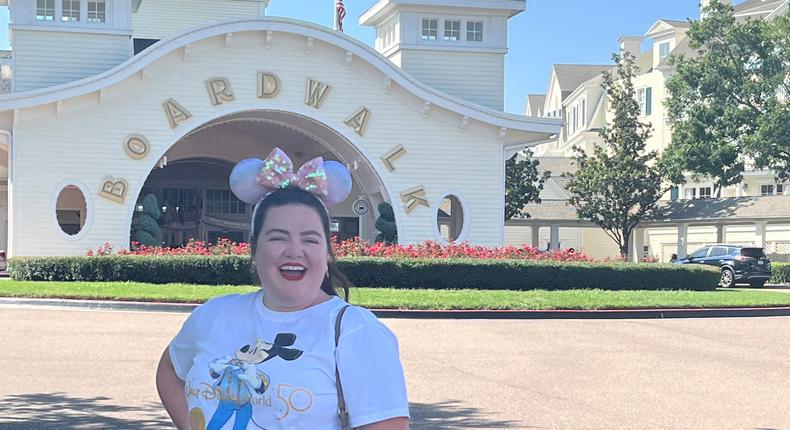 I stayed at the BoardWalk Inn at Disney World. Megan duBois